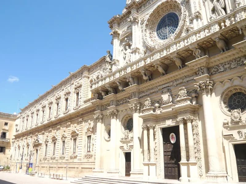 Patria Palace Hotel Lecce: de Basilica di Santa Croce in het historische centrum