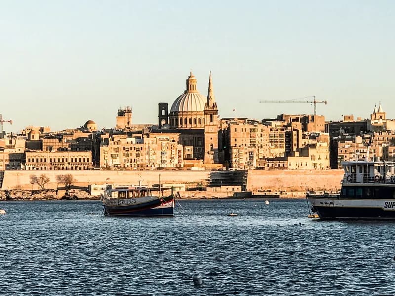 Recordjaar voor Malta: uitzicht op Valletta vanaf het water
