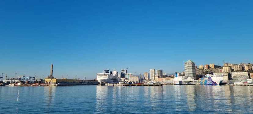 Porto Antico, de oude haven van Genua, op wandelafstand van Meliá Genova