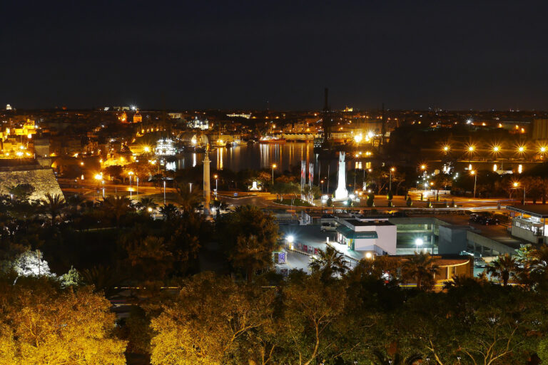 Uitgaansgelegenheden in Malta – Valletta bij nacht
