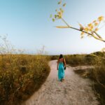 Wandelpad op Malta in het najaar