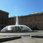 Piazza De Ferrari in Genua, vlakbij Meliá Genova